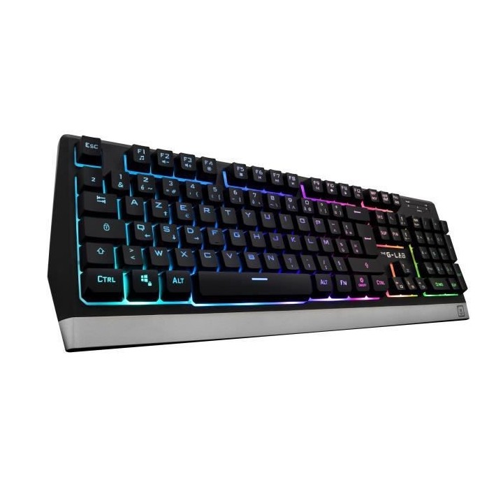 THE G-LAB KEYZ TUNGSTEN Clavier sans fil Gaming - Français - AZERTY