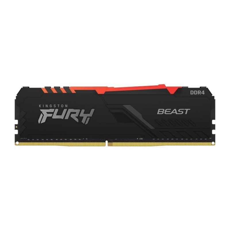 Kingston FURY Beast RGB Mémoire 16 Go DDR4 2666 MHz CL16