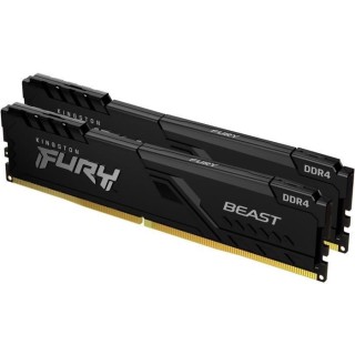 KINGSTON - Fury Beast - Mémoire - 16 Go (2 x 8 Go) - DDR4 - 2666 MHz