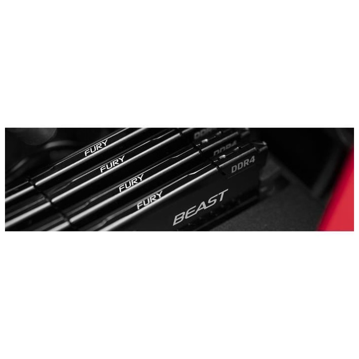 KINGSTON FURY Beast Mémoire 32 Go (4 x 8 Go) DDR4 2666 MHz CL16
