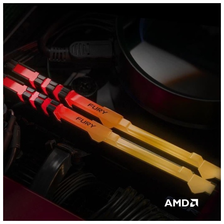 Mémoire Kingston FURY Beast RGB 16 Go (2 x 8 Go) DDR4 3000 MHz CL15