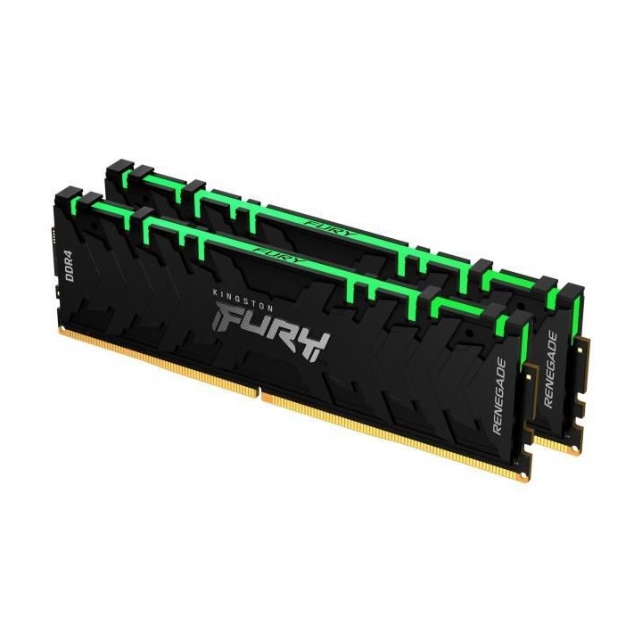 Mémoire Kingston FURY Renegade RGB 16 Go (2 x 8 Go) DDR4 3000 MHz CL1