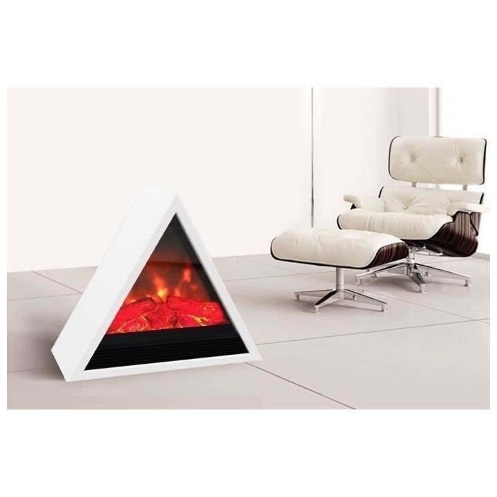 CARRERA Khéops 1800 watts Cheminée électrique pyramidale décorativ