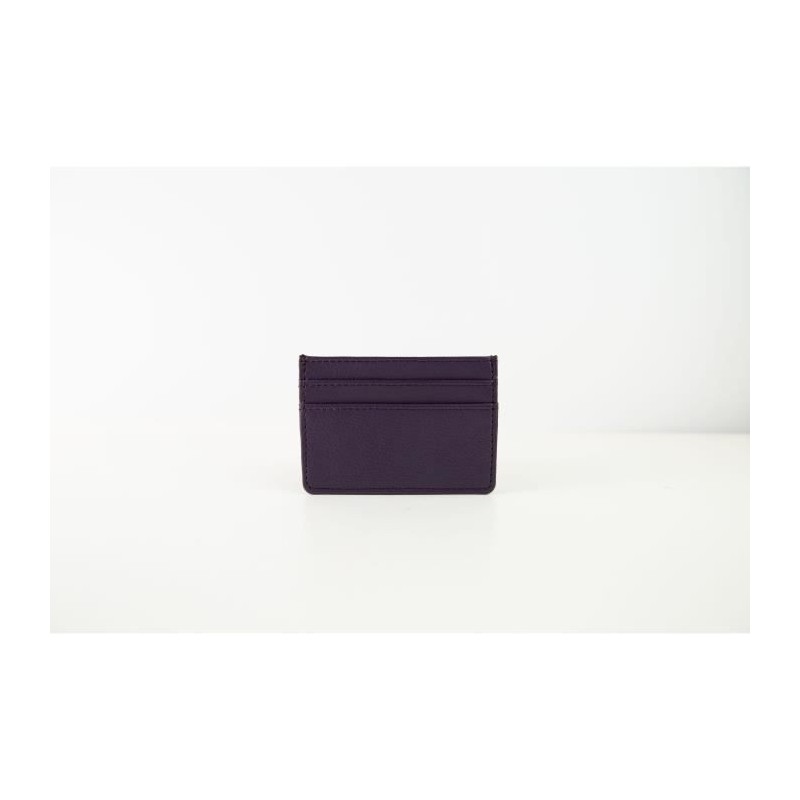 KHLONE Porte-Cartes en Cuir - Le Saturday Night Fever Violet