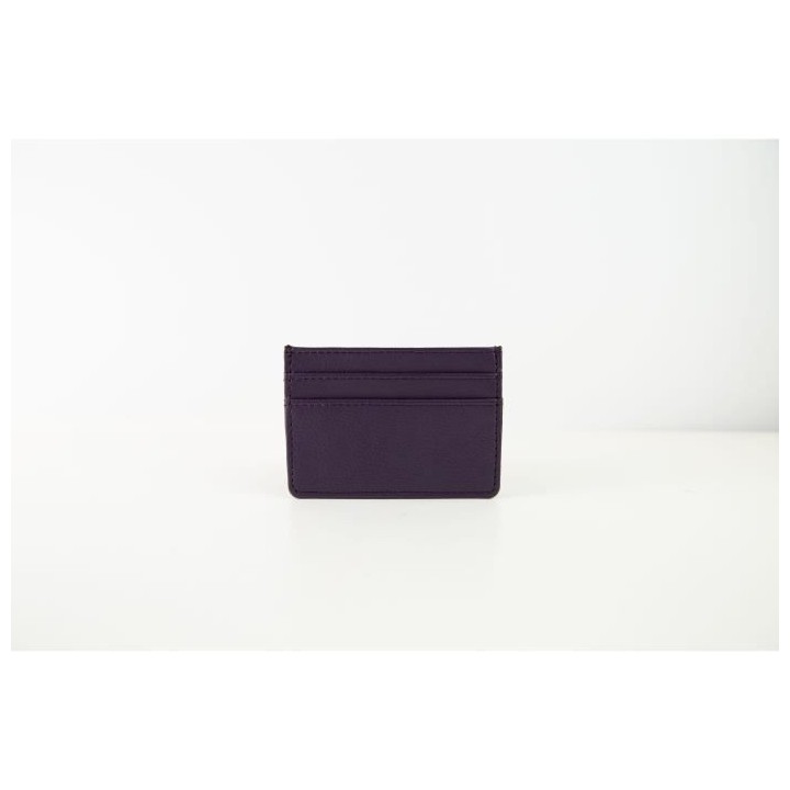 KHLONE Porte-Cartes en Cuir - Le Saturday Night Fever Violet
