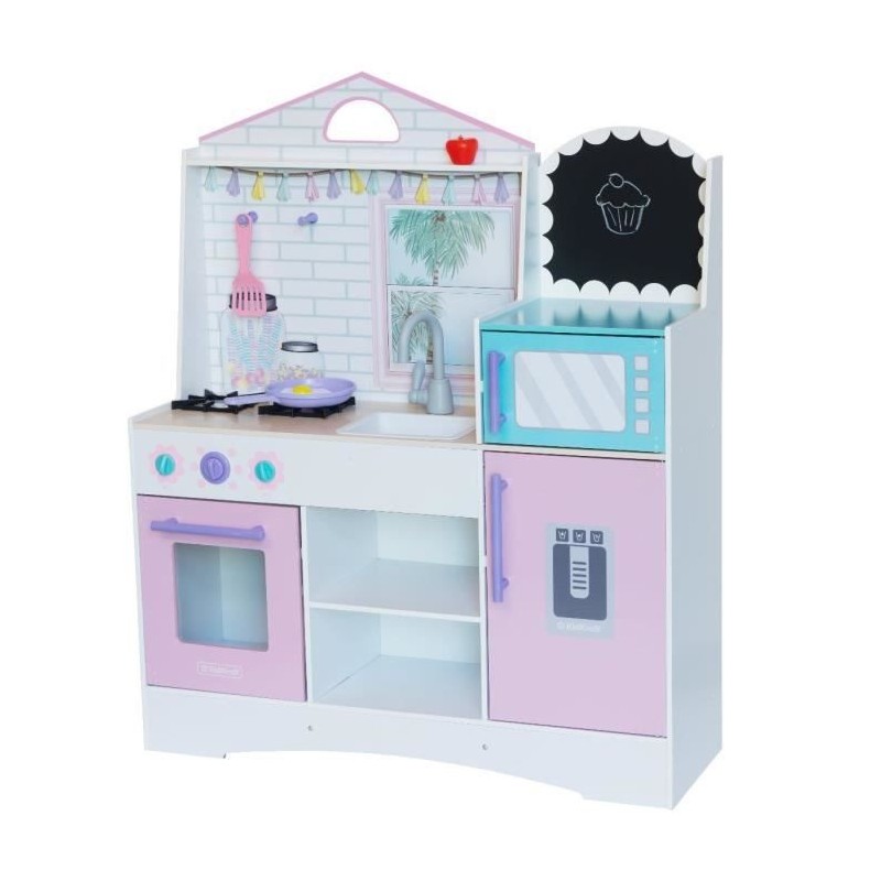 KIDKRAFT - Cuisine Enfant en bois Dreamy Delights avec accessoires