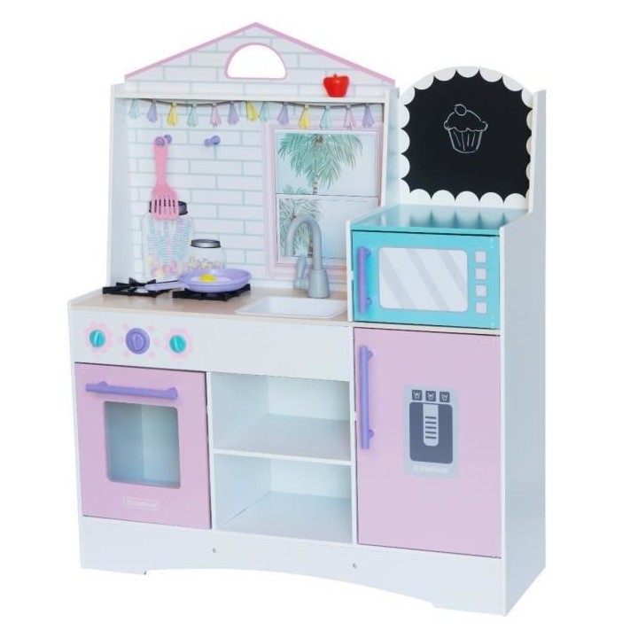KIDKRAFT - Cuisine Enfant en bois Dreamy Delights avec accessoires
