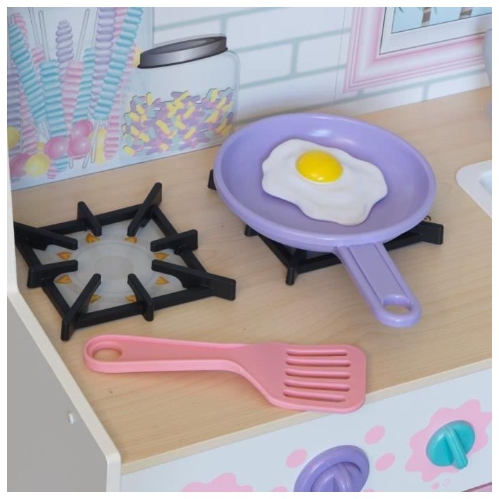 KIDKRAFT - Cuisine Enfant en bois Dreamy Delights avec accessoires