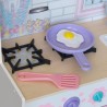 KIDKRAFT - Cuisine Enfant en bois Dreamy Delights avec accessoires