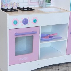 KIDKRAFT - Cuisine Enfant en bois Dreamy Delights avec accessoires