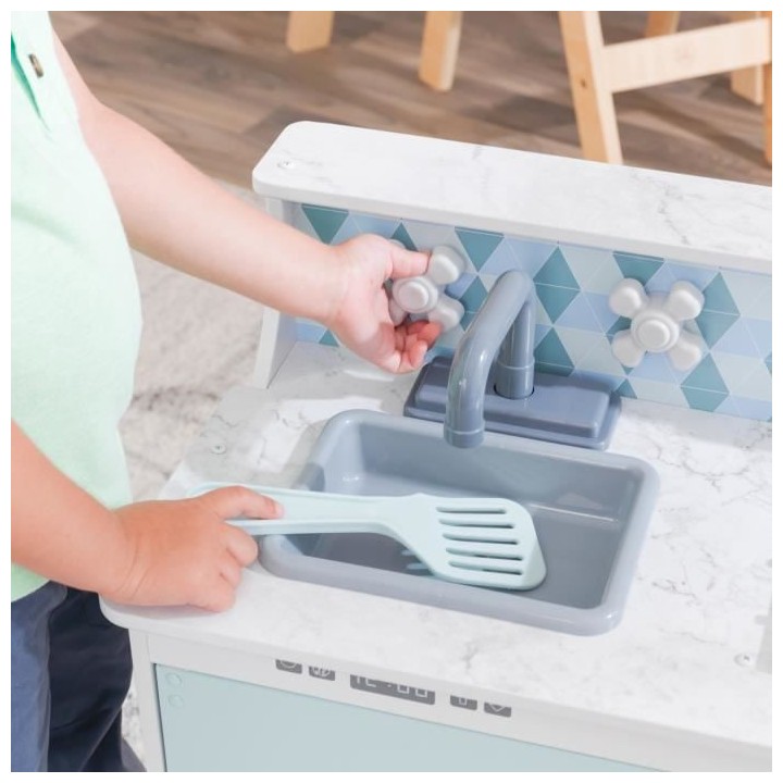 KIDKRAFT - Cuisine en bois Play & Put Away avec accessoires