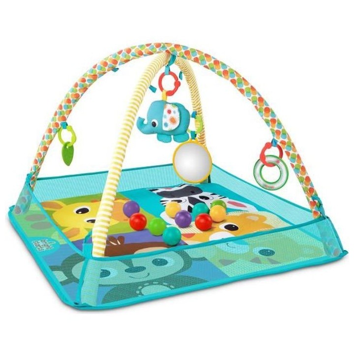 BRIGHT STARTS Tapis de jeu More-in-One Ball Pit Fun