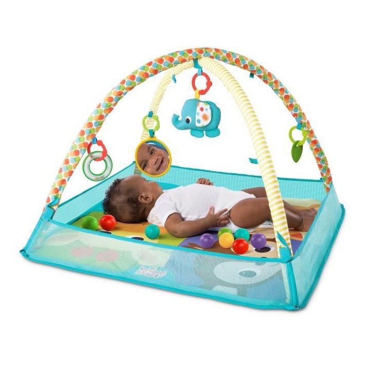 BRIGHT STARTS Tapis de jeu More-in-One Ball Pit Fun