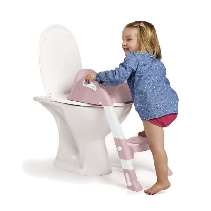 THERMOBABY Reducteur de wc kiddyloo - Rose poudré
