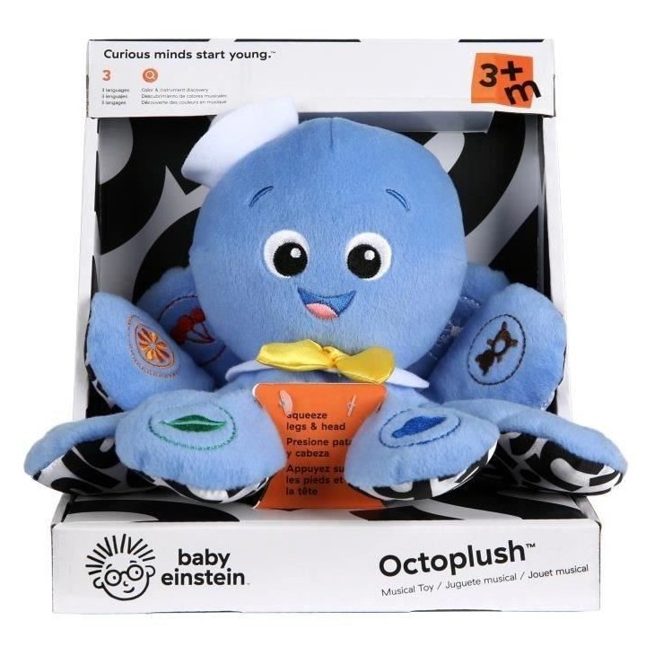 BABY EINSTEIN Poulpe Toudou Octoplush™ - Bleu
