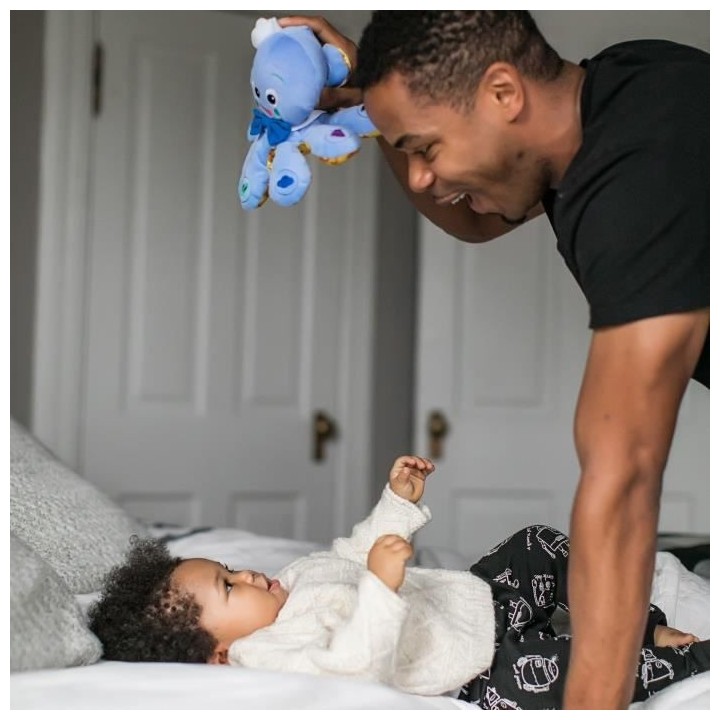 BABY EINSTEIN Poulpe Toudou Octoplush™ - Bleu