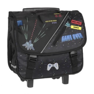 FKIDABORD - Cartable a roulettes 38 cm kip game over