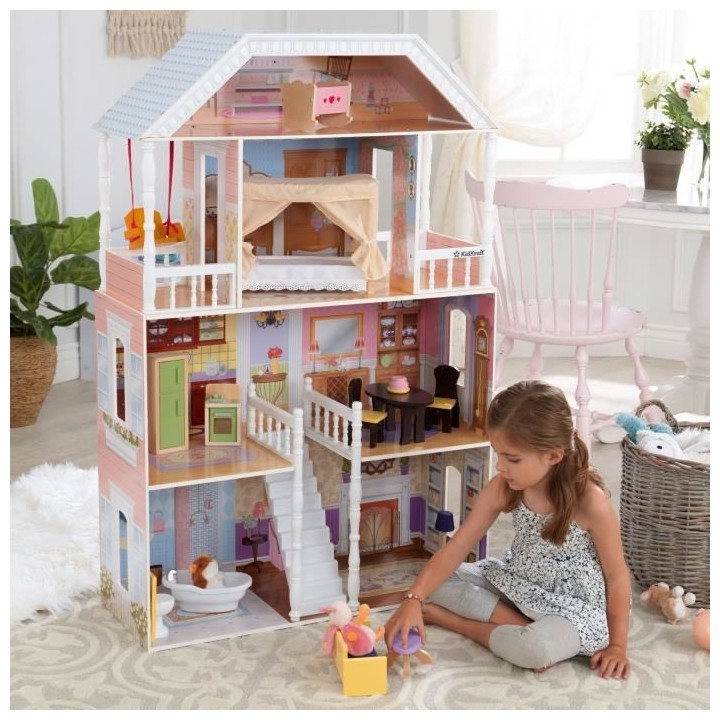 KIDKRAFT Maison de poupées Savannah - En bois