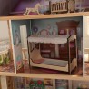 KIDKRAFT - Maison de Poupées en bois Charlotte avec EZ Kraft Assembly™