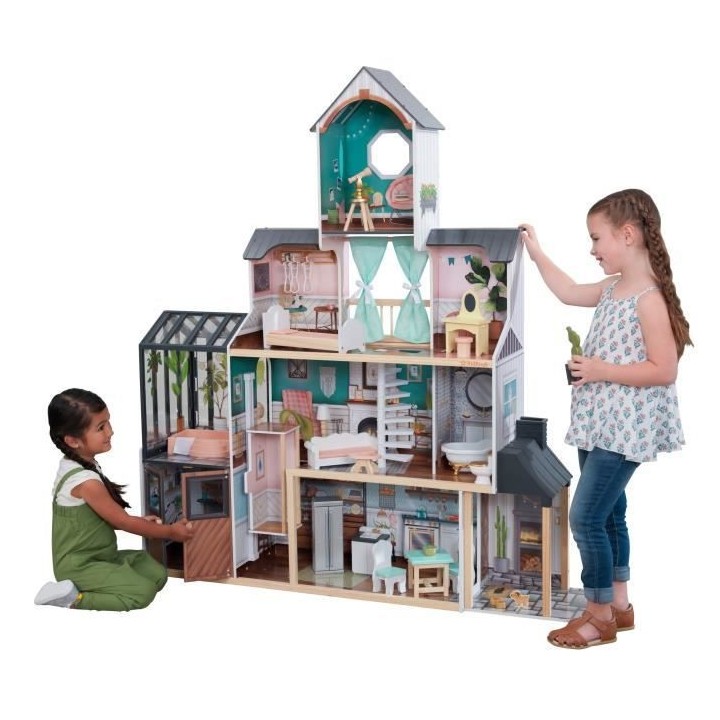 Maison de Poupées - Bois Céleste - KIDKRAFT - Bleu - Accessoires