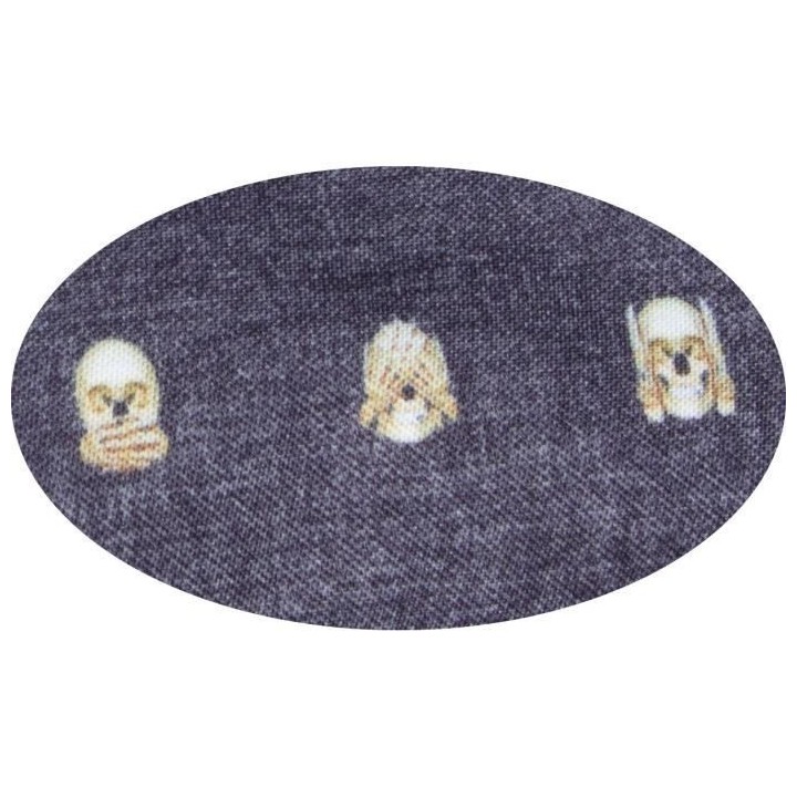 KID'ABORD Trousse Ronde Newmoje Skull Enfant