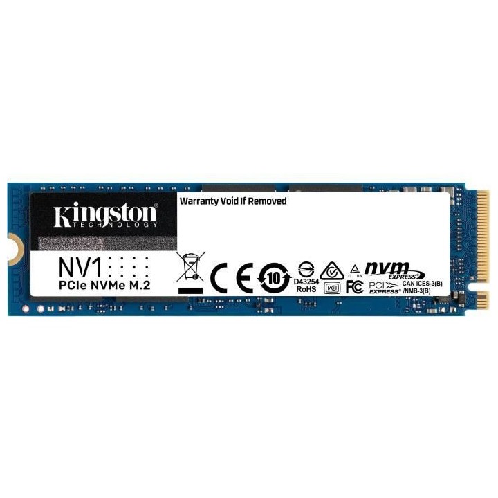 KINGSTON - SSD Interne - NV1 - 1To - M.2 NVMe (SNVS/1000G)