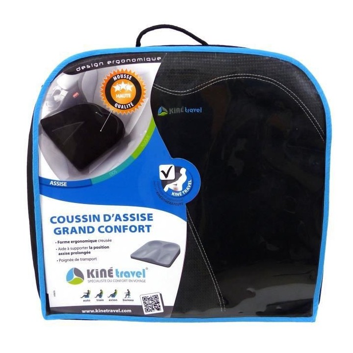 KINE TRAVEL Coussin d'assise confort