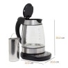 KITCHENCOOK Bouilloire électrique Tea Time 2200W - Transparent