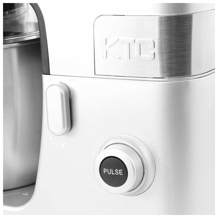 Robot Pétrin avec Blender KITCHENCOOK EXPERT XL SILVER - Gris - 6,5L