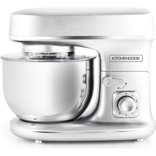 KITCHEN COOK Robot Pétrin Revolve Silver - 1300W - Bol acier inoxydab