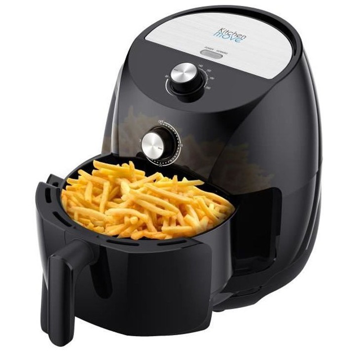 KITCHEN MOVE TORNADO - Friteuse électrique a air Chaud 3.5L - 1400W -
