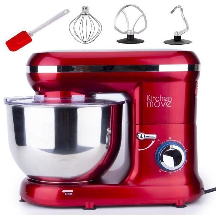 Kitchen Move - Robot patissier multifonction BAT-1519 - 1500W - Bol 5.