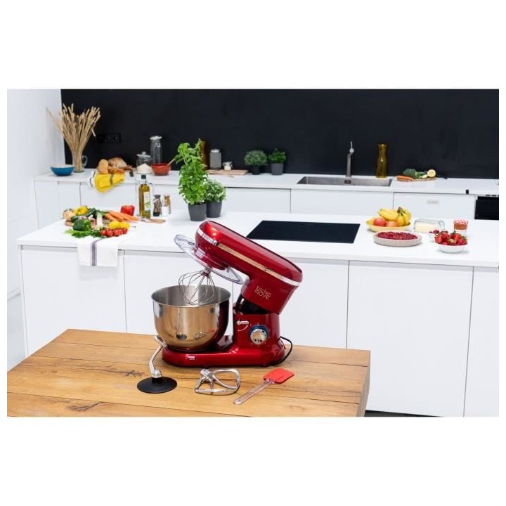 Kitchen Move - Robot patissier multifonction BAT-1519 - 1500W - Bol 5.