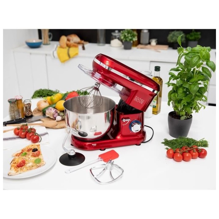 Kitchen Move - Robot patissier multifonction BAT-1519 - 1500W - Bol 5.