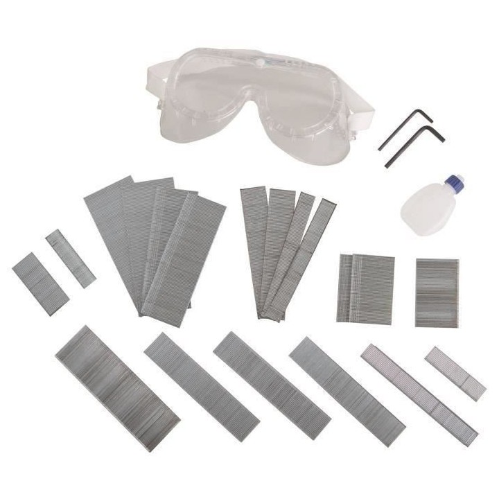 Scheppach Cloueuse et agrafeuse a air 2 en 1 15-50 mm 16-40 mm