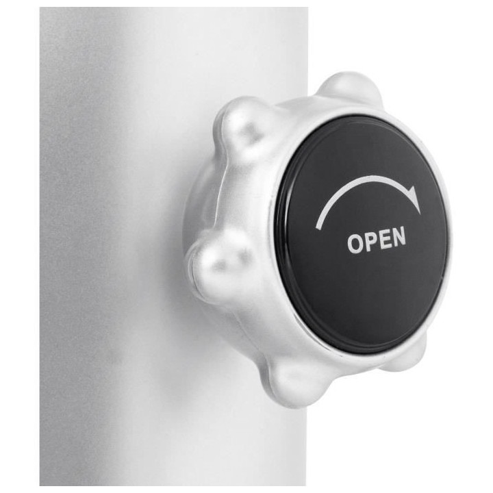 KITCHEN COOK Robot Pétrin AK80 Silver - 1000W - Bol Inox 5L pour 2kg