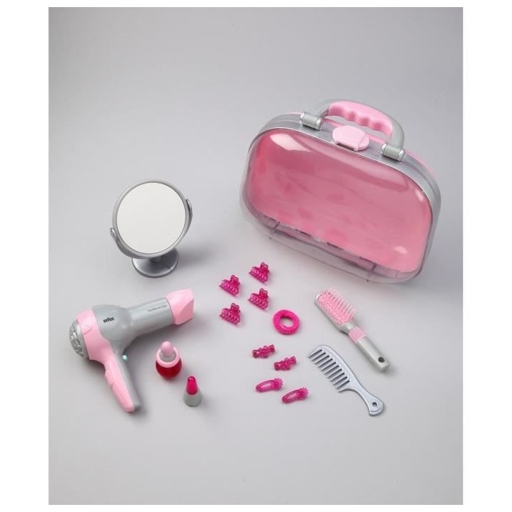 KLEIN - Mallette de coiffure Braun avec seche-cheveux électronique