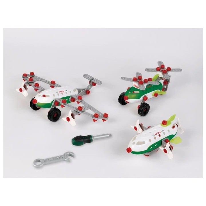 BOSCH Mini - Set de construction Aircraft Team 3-en-1
