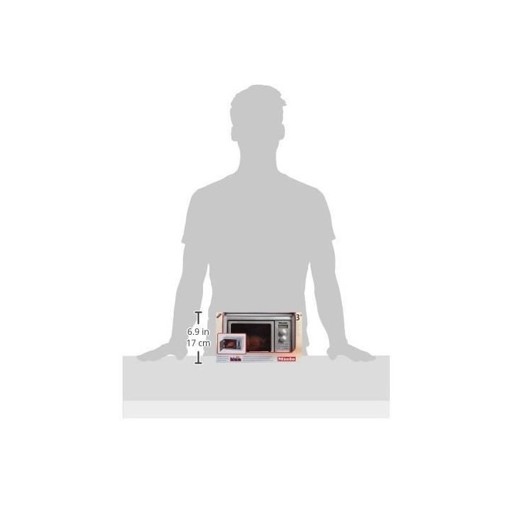 KLEIN - Jouet - Four a micro-ondes électronique Miele