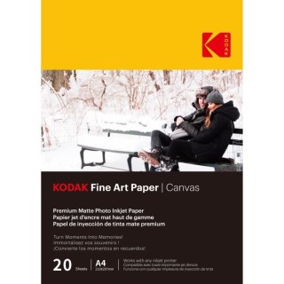 KODAK - 20 feuilles de papier photo 230g/m², mat, Format A4 (21x29,7c