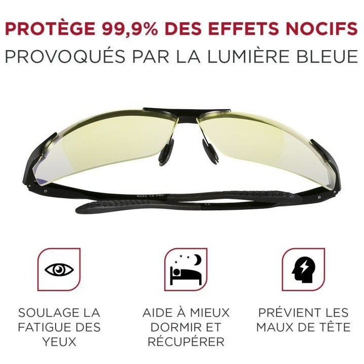 Lunettes Pro Gamer Konix Drakkar Sølarstenn