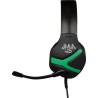 Casque-Micro Gaming - KONIX - Mythics Nemesis - Noir et Vert - Xbox One et Xbox Series