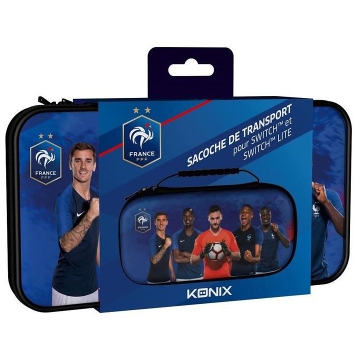 Sacoche de transport - KONIX - Bleu - Switch et Switch Lite - Sous Lic