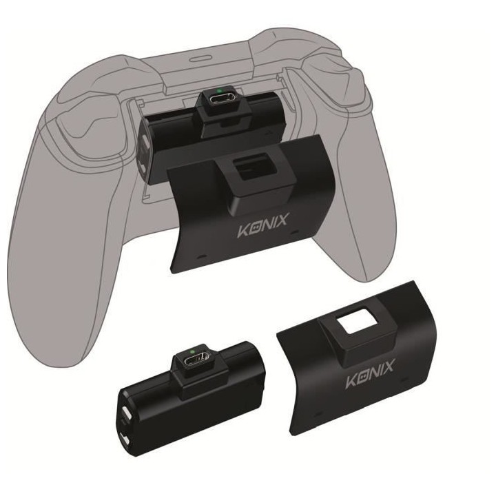 Station de Charge pour Manette - KONIX - Mythics - Play & Charge - Bat