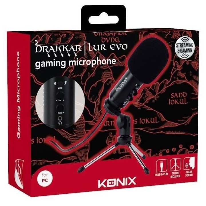 Microphone - Konix - DK - LUR EVO Streaming