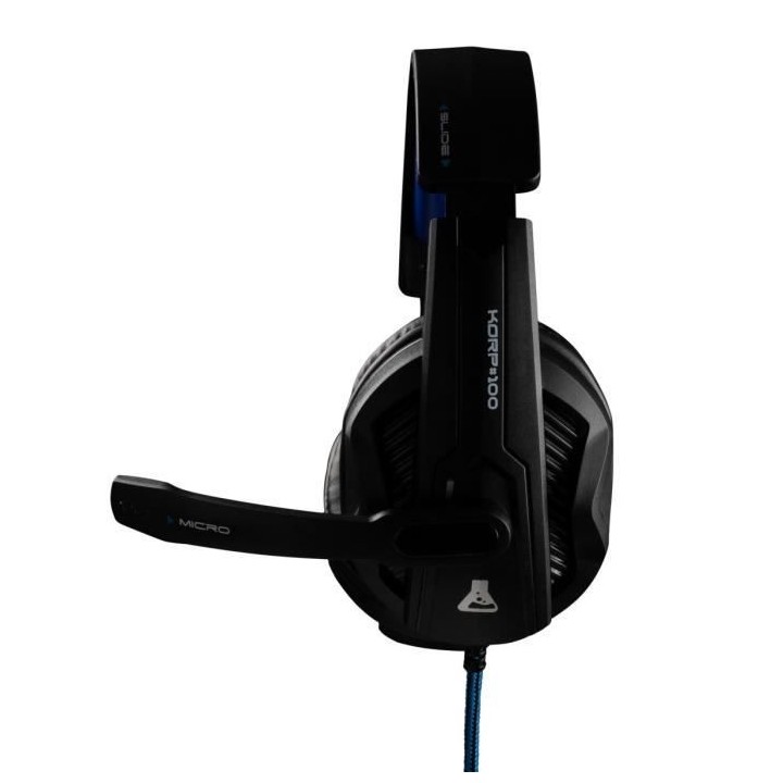 THE G-LAB Micro-Casque Gamer KORP 100 Filaire - PC/MAC/PS4/XBox One/Mo