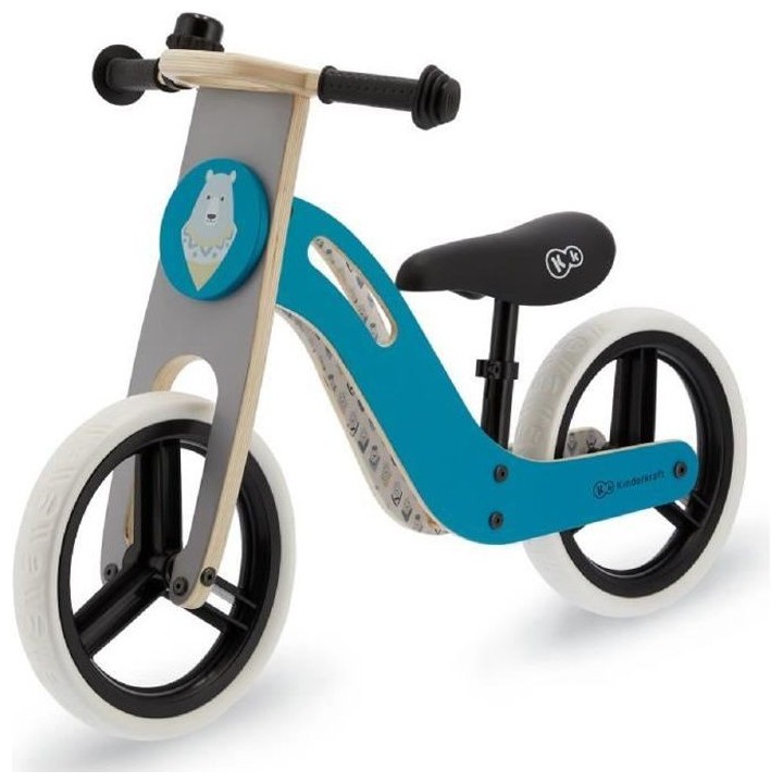 Kinderkraft Vélo Draisienne en bois UNIQ - 12 pouces - a partir de 2