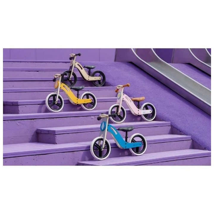 Kinderkraft Vélo Draisienne en bois UNIQ - 12 pouces - a partir de 2