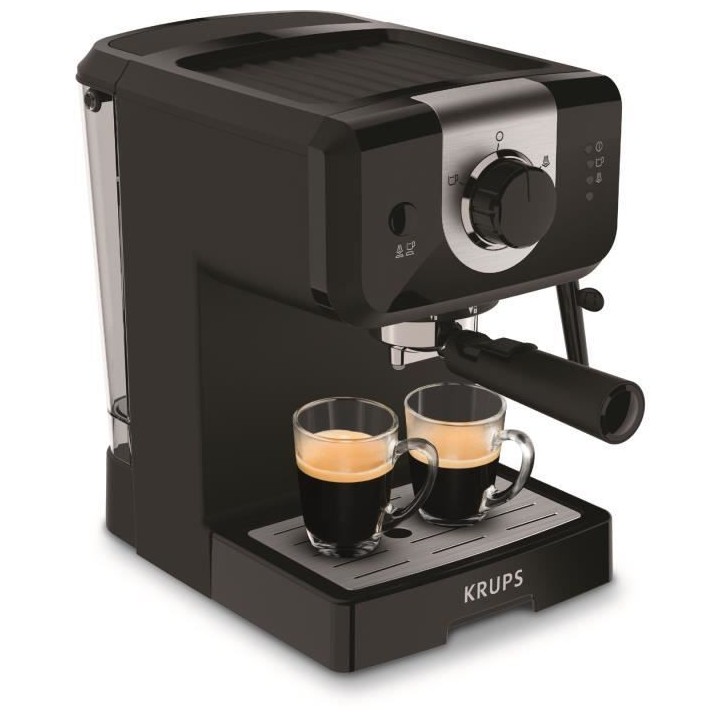 KRUPS XP320810 Opion Machine expresso, 2 tasses, 15 bars, Qualité pr