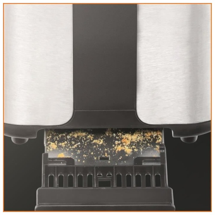 KRUPS KH442D10 Control Line Grille-pain inox, Toaster 2 fentes larges,